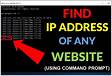 How to Find an IP Address in Command Promp